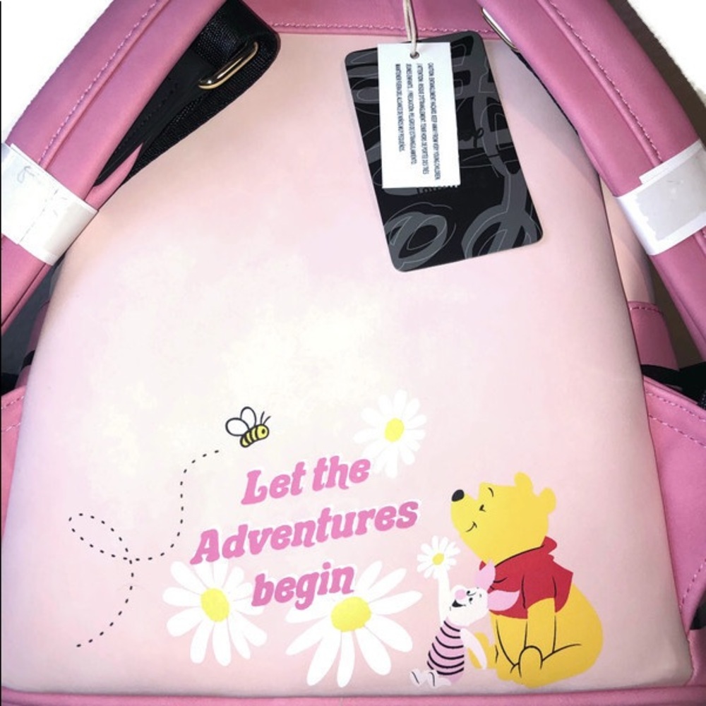SOLD!DISNEY WINNIE THE POOH PIGLET BACKPACK - Picture 3 of 10